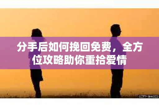 分手后如何挽回免费，全方位攻略助你重拾爱情