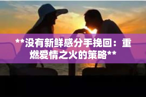 **没有新鲜感分手挽回：重燃爱情之火的策略**