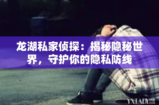 龙湖私家侦探：揭秘隐秘世界，守护你的隐私防线