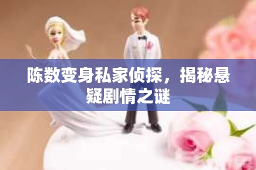 陈数变身私家侦探，揭秘悬疑剧情之谜