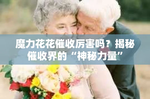 魔力花花催收厉害吗？揭秘催收界的“神秘力量”