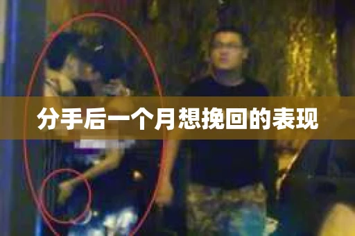 分手后一个月想挽回的表现