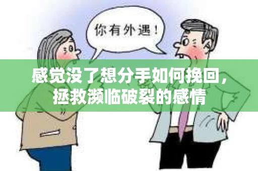 感觉没了想分手如何挽回，拯救濒临破裂的感情