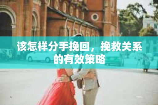 该怎样分手挽回，挽救关系的有效策略